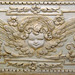 Detail of a Relief with a Cherub in the Lower Level of Bramante's Tempietto in Rome, June 2012