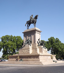 The Garibaldi Monument on the Janiculum Hill in Rome, June 2012