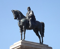 The Garibaldi Monument on the Janiculum Hill in Rome, June 2012