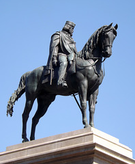 The Garibaldi Monument on the Janiculum Hill in Rome, June 2012