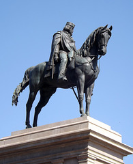 The Garibaldi Monument on the Janiculum Hill in Rome, June 2012