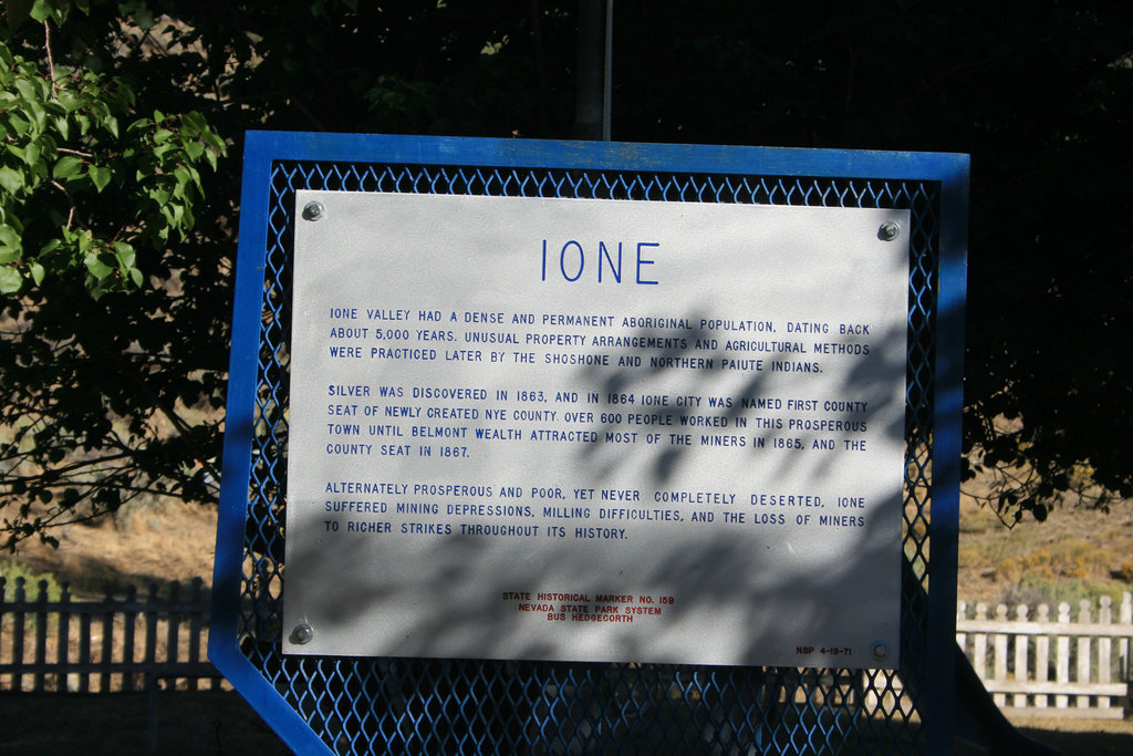 Ione, Nevada, USA