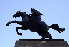 The Anita Garibaldi Monument on the Janiculum Hill in Rome, June 2012