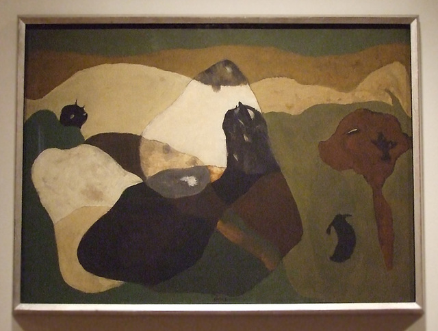 Cows in Pasture by Arthur Dove in the Phillips Collection, January 2011