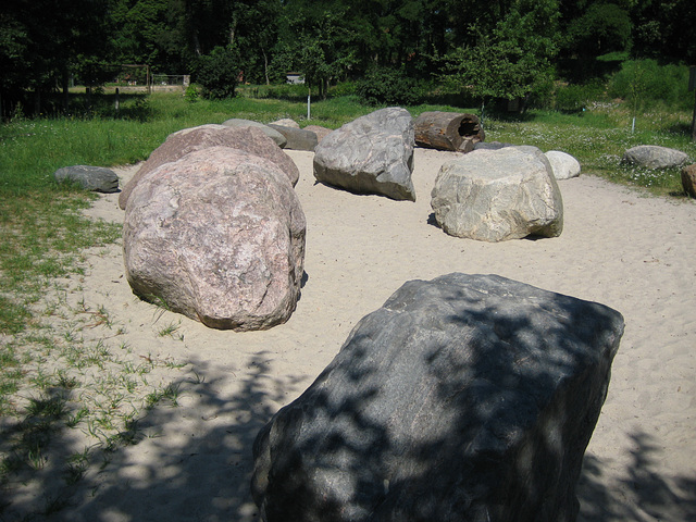 Glashütte - Findlingsgarten