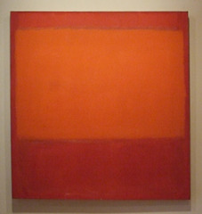 Orange and Red on Red by Rothko in the Phillips Collection, January 2011