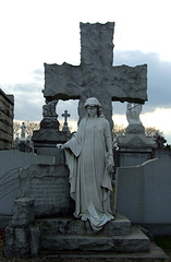 Funerary Monument in Calvary Cemetery, March 2008