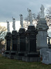 Funerary Monument in Calvary Cemetery, March 2008