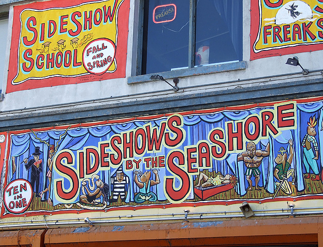 Sideshows by the Seashore in Coney Island, June 2007