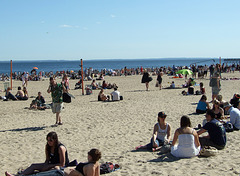 The Beach in Coney Island, June 2007