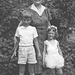 The '50s: Karen and me with Grandma Grossenbach, c.1954