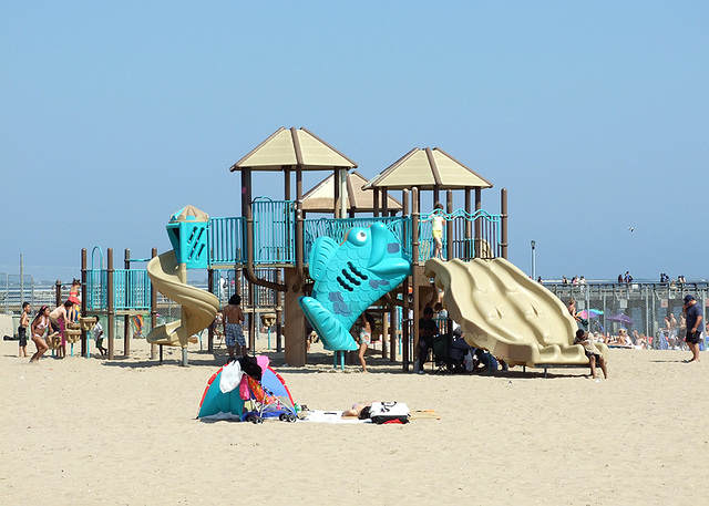 Playground on the Beach in Coney Island, June 2010