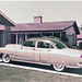 The '50s: Dad's cars - 1953 Cadillac, Fleetwood model I think.
