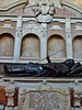 winchester cathedral, hants. superb c17 tomb of richard weston, lord portland, +1634, by isaac besnier with bronze effigy attrib. to francesco fanelli