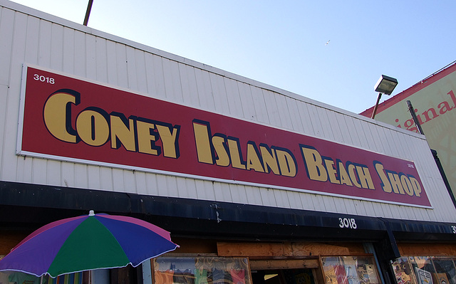 The Coney Island Beach Shop, June 2007