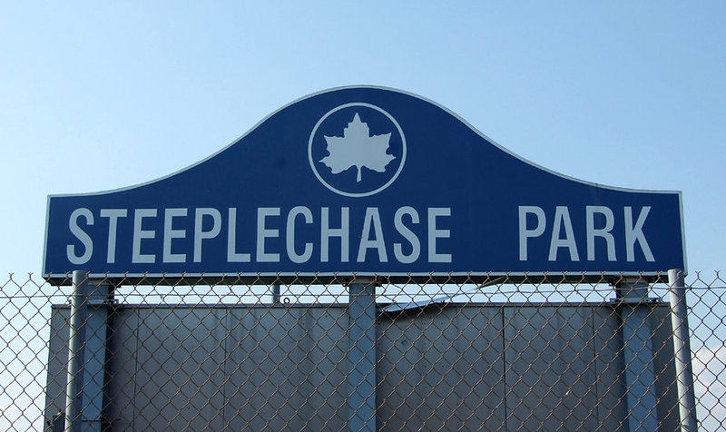 Steeplechase Park Sign in Coney Island, June 2008