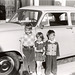 The '50s; Ricky, Karen and neighbor, Kevin. Skokie, Illinois, 1953