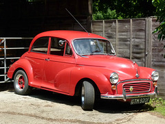 Red Morris Minor - 6 July 2013