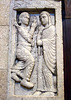 Detail of one of the Reliefs on a Portal in the Cloisters, Sept. 2007