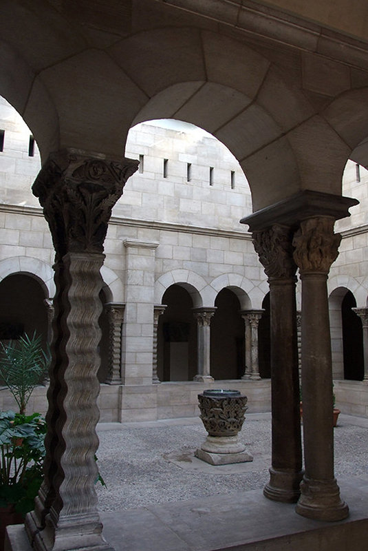 The Saint-Guilhem Cloister in the Cloisters, Sept. 2007