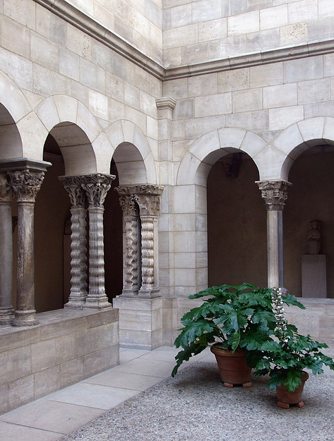 The Saint-Guilhem Cloister in the Cloisters, Sept. 2007