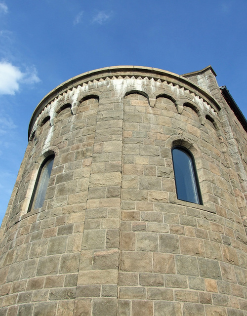 Exterior of the Langon Chapel in the Cloisters, Sept. 2007