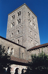 The Tower Inside the Cuxa Cloister at the Cloisters, Oct. 2006