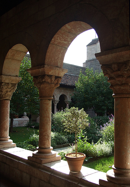 The Cuxa Cloister in the Cloisters, Sept. 2007