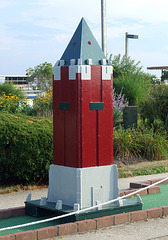 The Jones Beach Water Tower in the Miniature Golf Course in Jones Beach, July 2010