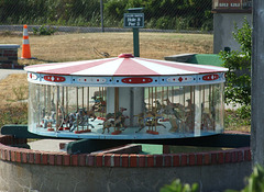 The Hempstead Carousel in the Miniature Golf Course in Jones Beach, July 2010