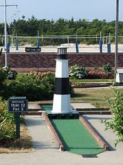 The Montauk Lighthouse in the Miniature Golf Course in Jones Beach, July 2010