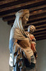 Detail of a Virgin and Child Statue in the Cloisters, Sept. 2007