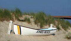 A Rowboat against a Dune in Jones Beach, July 2010
