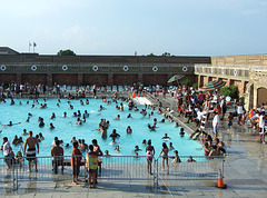 Pool in Jones Beach, July 2010