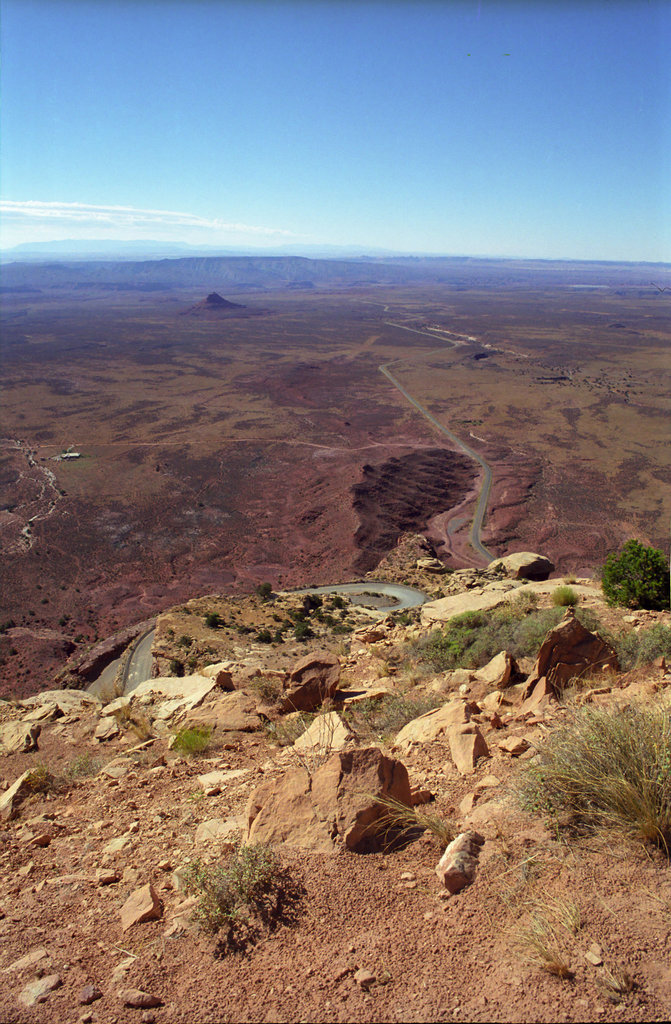 Top of Moki Dugway, Utah, USA.