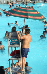 Lifeguards at the Pool in Jones Beach, July 2010