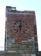 Clock on the West Bath House in Jones Beach, July 2010