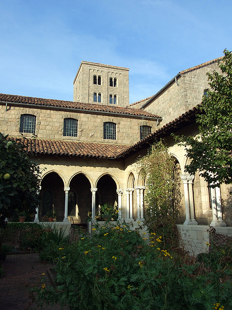 Garden in the Cloisters, Sept. 2007