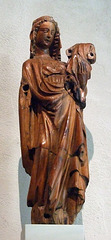 Wooden Statue of the Virgin and Child in the Cloisters, Sept. 2007