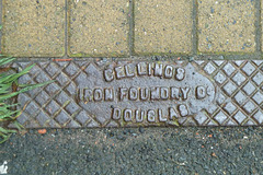 Isle of Man 2013 – Drain cover of Gellings Iron Foundry of Douglas