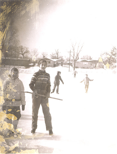The '50s: We spent every free hour at the park, skating, in winter.