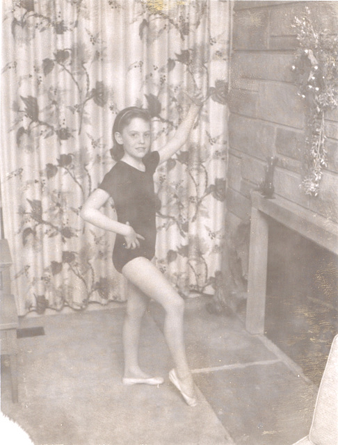 The '50s: Ballet lesson days.