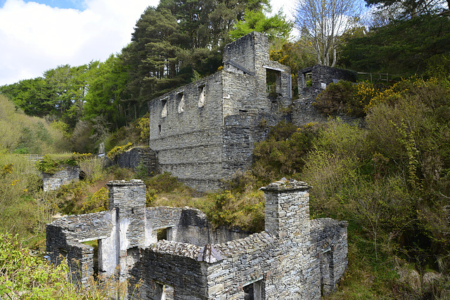 Isle of Man 2013 – Old mine buildings