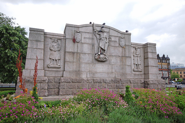 War Memorial, Barras Bridge, Newcastle upon Tyne (rear)