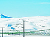 Snow on the foothills, South Canterbury