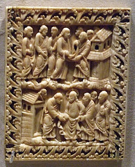 Ivory Plaque with Scenes of Christ and the Apostles in the Cloisters, Sept. 2007