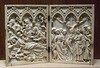 Diptych with the Nativity and the Crucifixion in the Cloisters, October 2009