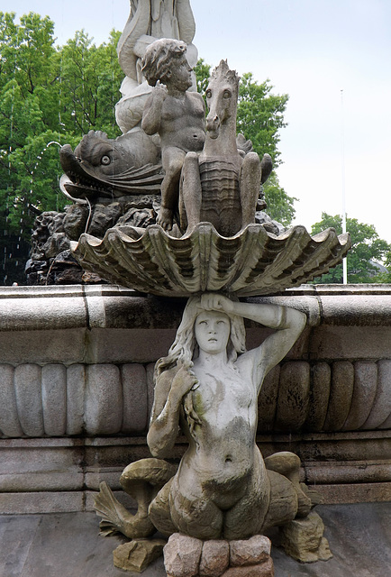 Detail of the Fountain at the Bronx Zoo, May 2012