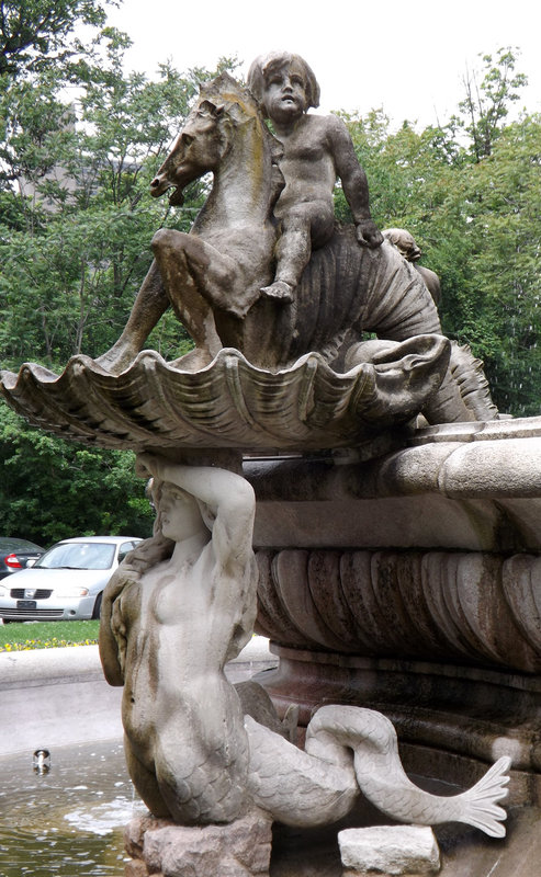 Detail of the Fountain at the Bronx Zoo, May 2012