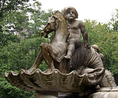 Detail of the Fountain at the Bronx Zoo, May 2012